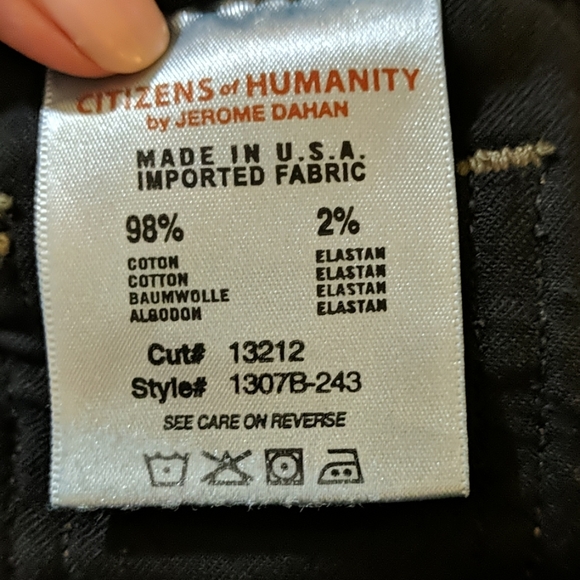 Citizens of Humanity C of H Amber Jeans Sz 25 - Picture 5 of 7